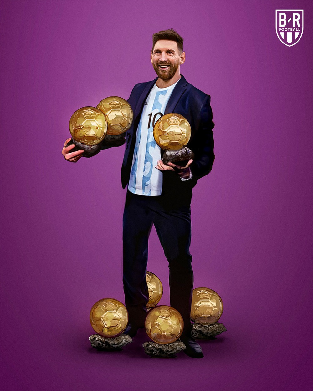 Messi lần thứ 7 giành Quả Bóng Vàng thế giới; Ronaldo viết tâm thư tố cáo nhà tổ chức - Ảnh 2.