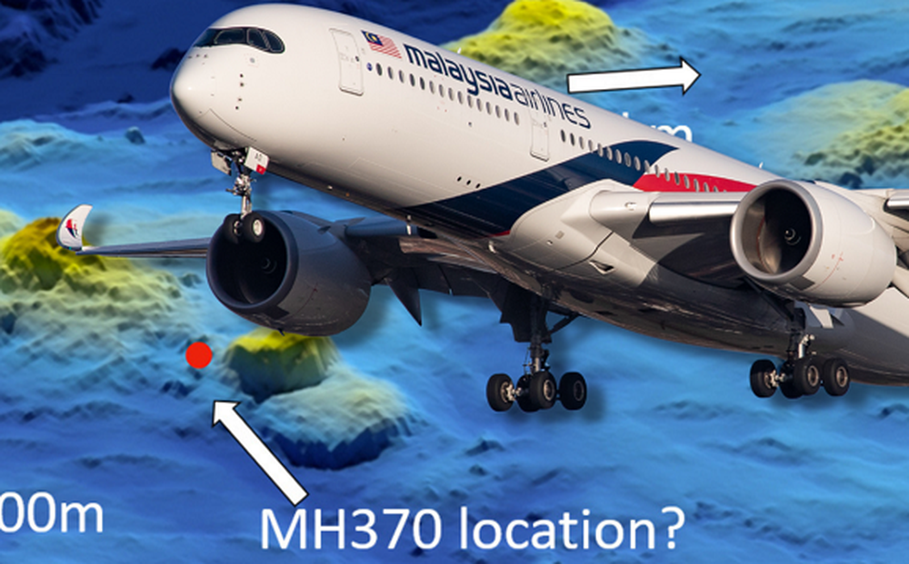 Giả thuyết mới về điểm rơi chính xác của máy bay MH370