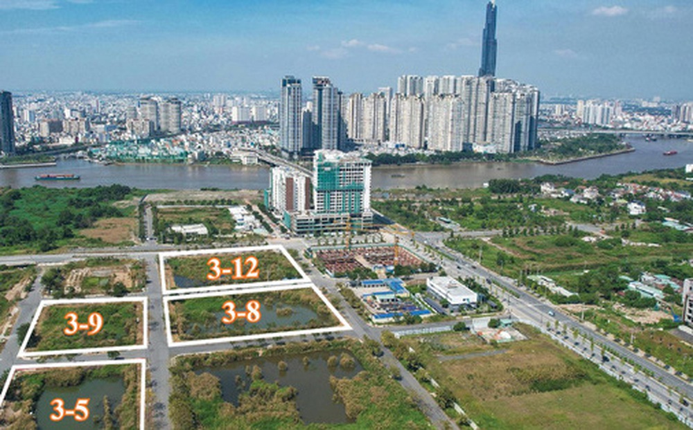 4 lô 'đất vàng' ở Thủ Thiêm vừa trúng đấu giá xây được bao nhiêu căn chung cư?