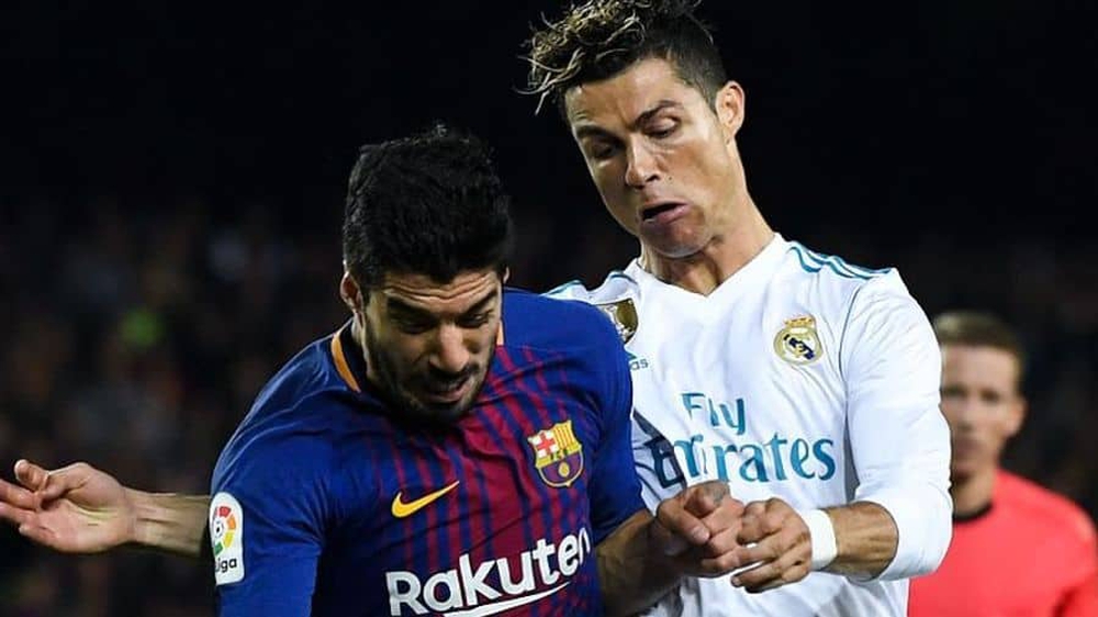 MU vs Atletico Madrid: Suarez phát ngôn hướng thẳng vào Ronaldo - Ảnh 1.