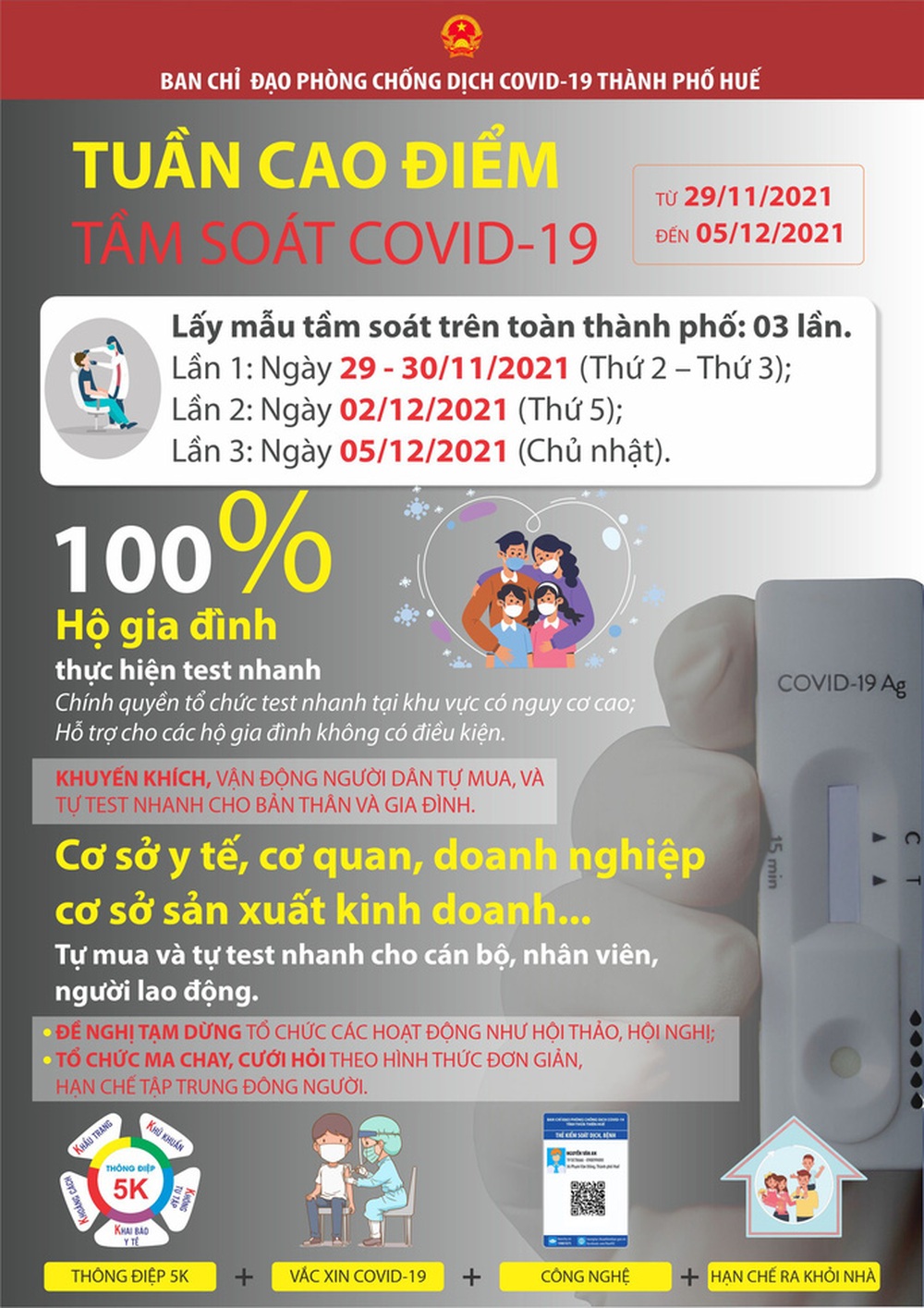 Yêu cầu xã trả lại số tiền 200.000 đồng thu mỗi hộ dân để mua kit test nhanh Covid-19 - Ảnh 1.