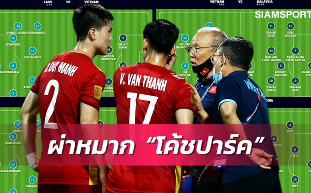 HLV Park Hang-seo làm báo Thái Lan “việt vị”, khiến Voi chiến bất ngờ bởi nước cờ mới?