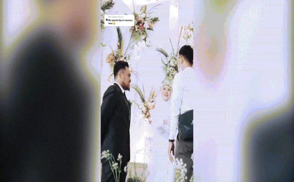 Video: Cô dâu làm điều bất ngờ với bạn trai cũ trước mặt chú rể