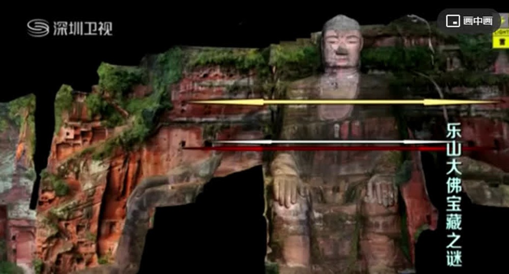 Lại thêm một bí mật nữa được giải đáp từ căn phòng bí mật trên ngực tượng Lạc Sơn Đại Phật - Tượng Phật bằng đá cao nhất thế giới - Ảnh 3.