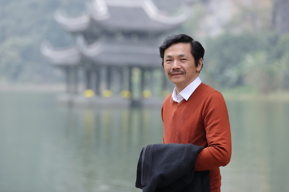NSND Trung Anh ngồi thiền cùng con gái Bảo Thanh - Ảnh 3.