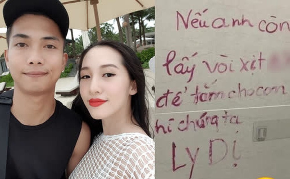 Khóc dở mếu dở xem story của BigDaddy: Emily viết 'huyết thư' lên tường WC cảnh cáo, còn dọa ly dị nếu còn tái phạm?
