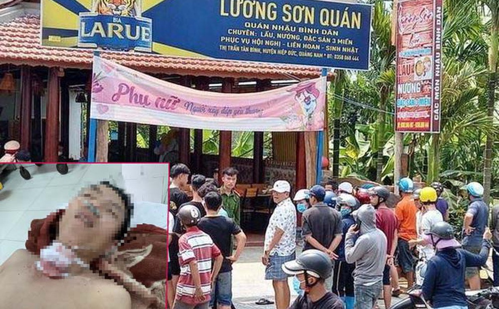 Thông tin mới nhất vụ án mạng kinh hoàng do mâu thuẫn tình cảm trong quán nhậu Lương Sơn