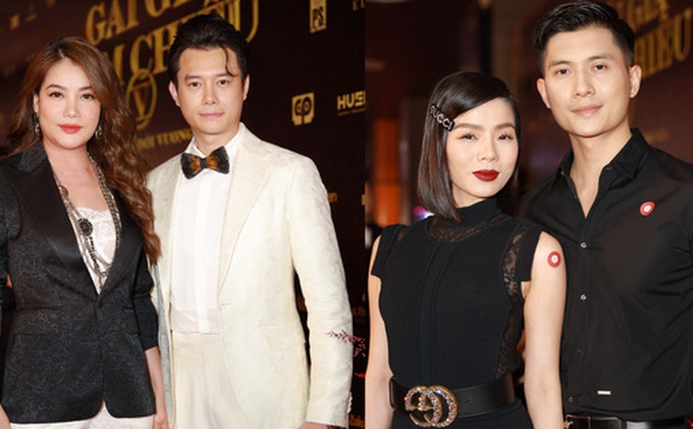 2 couple chị em hot nhất Vbiz phát "cẩu lương" trá hình trên thảm đỏ: Cái ôm eo của Lâm Bảo Châu cho Lệ Quyên chiếm spotlight