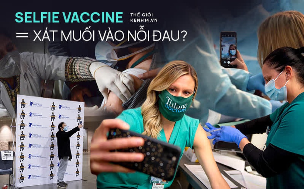 Nước Mỹ chia cắt vì trào lưu "selfie tiêm vaccine": Người ủng hộ, kẻ phẫn nộ tột độ