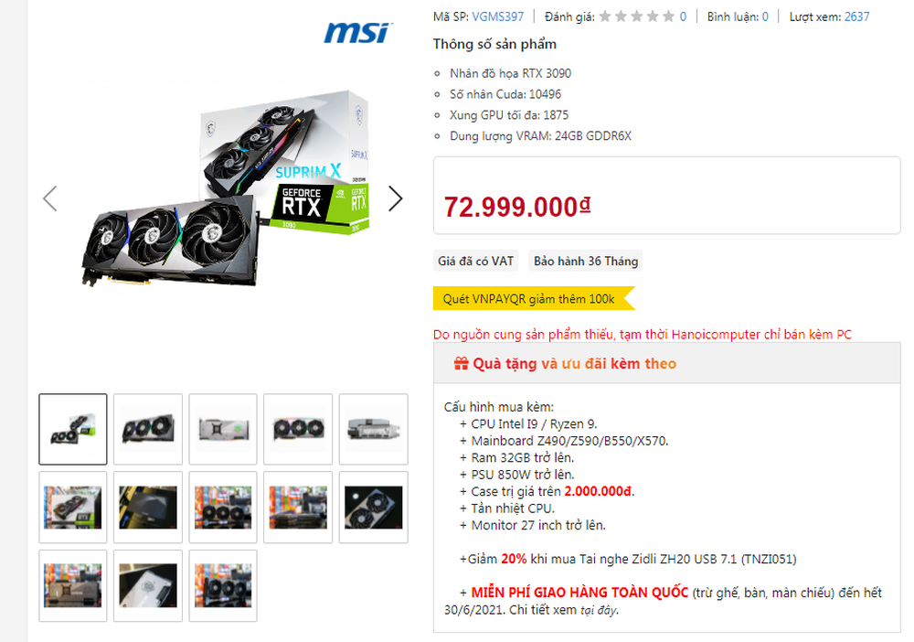 Card màn hình đắt ngang ngửa một chiếc SH - Ảnh 1.