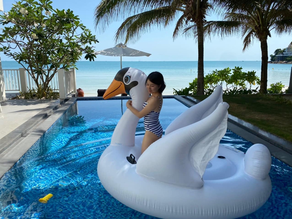 Ngỡ ngàng với nhan sắc trẻ trung của Ngô Quỳnh Anh H.A.T ở độ tuổi U40 - Ảnh 4.