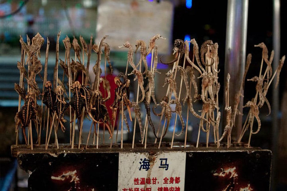 Những món ăn đường phố của Trung Quốc không dành cho người yếu tim: Số 11 vừa nhìn đã muốn bỏ chạy - Ảnh 4.