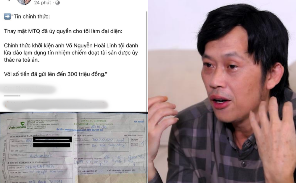 Nóng: Xôn xao tin cô gái nhận được ủy quyền của mạnh thường quân, chính thức khởi kiện nghệ sĩ Hoài Linh "lừa đảo lạm dụng tín nhiệm chiếm đoạt tài sản hơn 300 triệu đồng"!?
