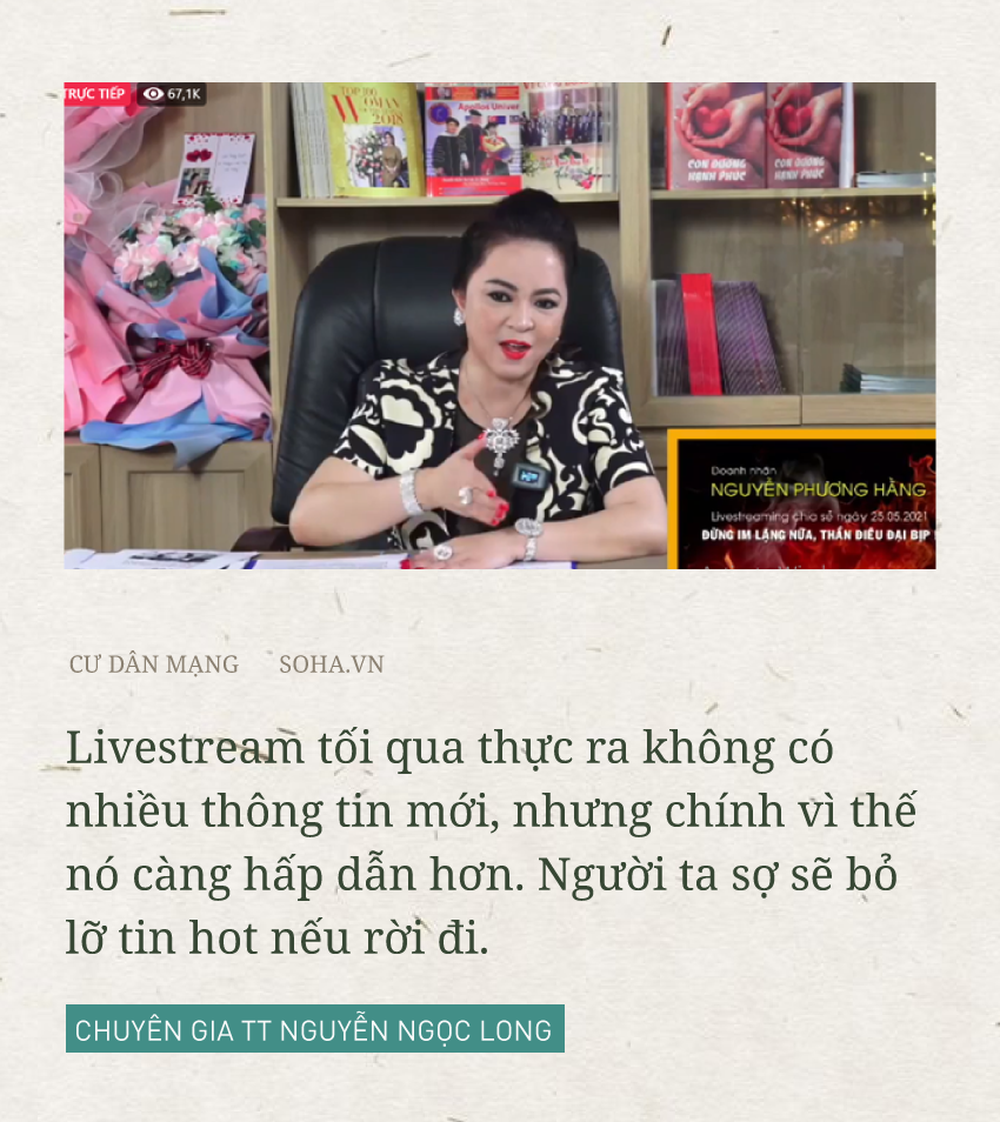 Chuyên gia truyền thông lý giải việc livestream của bà Phương Hằng đạt con số kỷ lục - Ảnh 4.