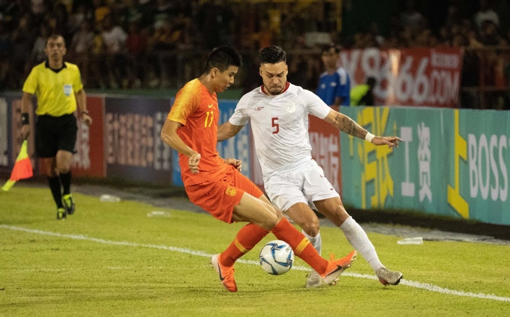 ĐT Philippines quyết thắng Trung Quốc để vào vòng loại thứ 3 World Cup 2022