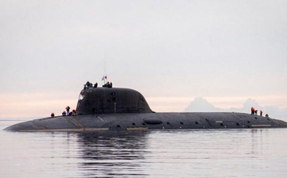 Tàu ngầm hạt nhân Kazan gia nhập Hải quân Nga