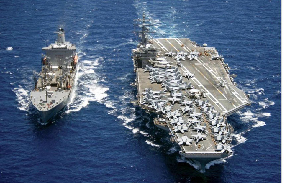 Nhóm tàu sân bay Mỹ tiến vào Biển Đông