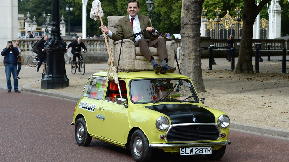 “Bé hạt tiêu” màu xanh Mini 1000 gắn liền với Mr. Bean