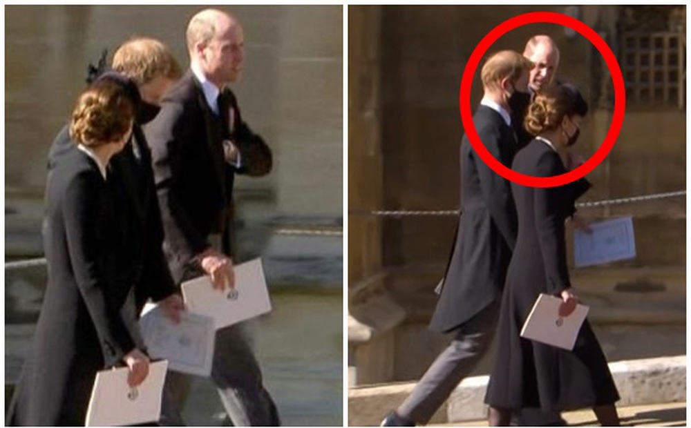 Hé lộ sự thật chua chát sau khoảnh khắc Harry cùng vợ chồng Công nương Kate trò chuyện ở tang lễ Hoàng tế Philip