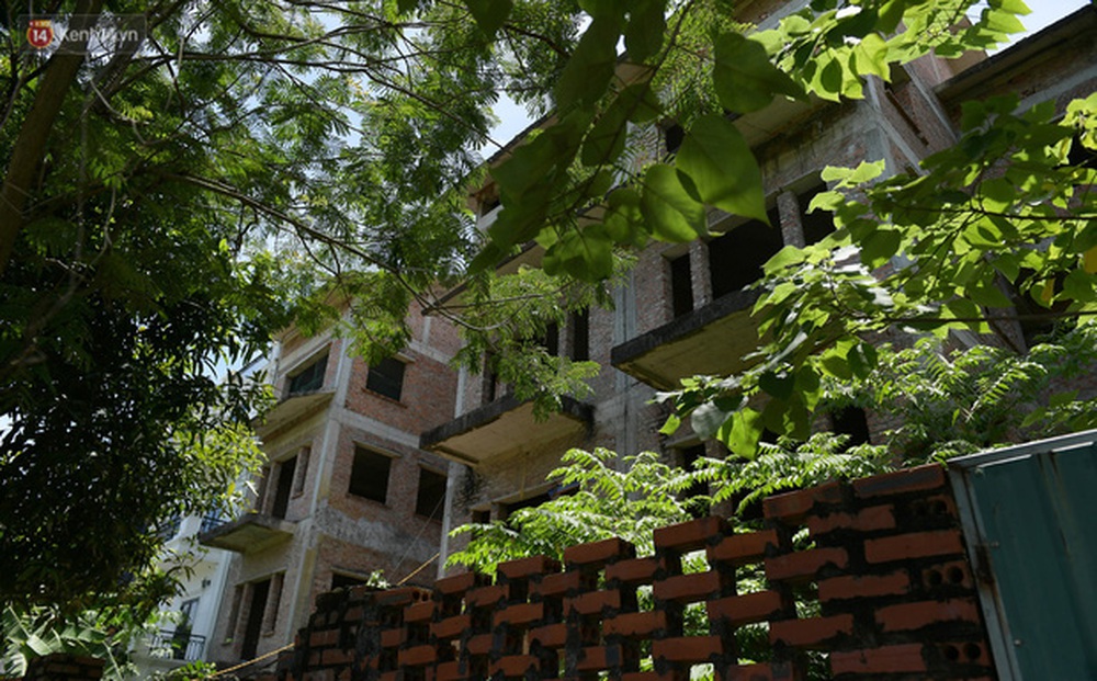 Cận cảnh các ngôi biệt thự "ma" ở Hà Nội bị bỏ hoang nhiều năm, rêu phong phủ kín các bức tường