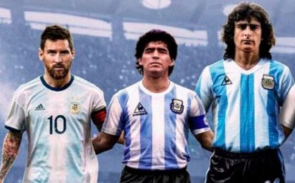 Huyền thoại bóng đá Argentina: “Messi không thể so với Maradona”