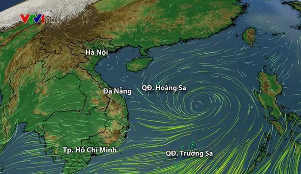 Áp thấp nhiệt đới giật cấp 9 trên Biển Đông, Hà Nội hôm nay có mưa to - Ảnh 1.