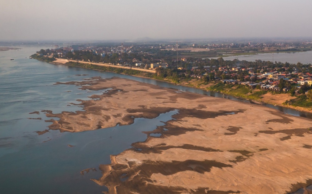 Mực nước sông Mekong xuống thấp gây ảnh hưởng tiêu cực đến khu vực Biển Hồ tại Campuchia