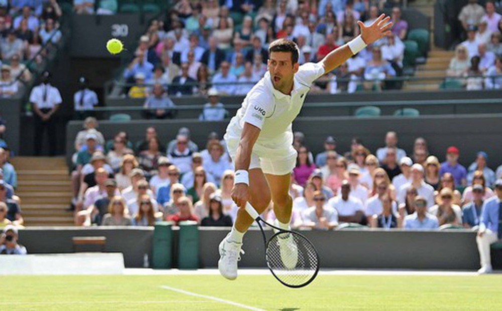 Wimbledon: Djokovic trở thành tay vợt đầu tiên thắng ít nhất 75 trận ở từng Grand Slam