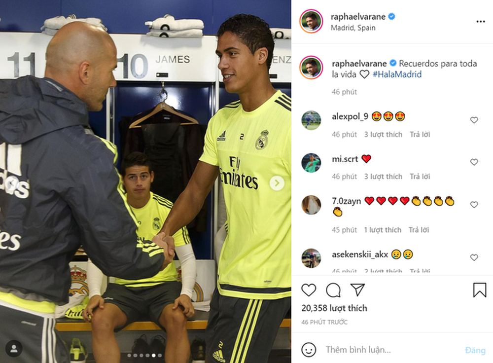 Buổi lễ chia tay giàu cảm xúc của Varane với Real Madrid - Ảnh 19.