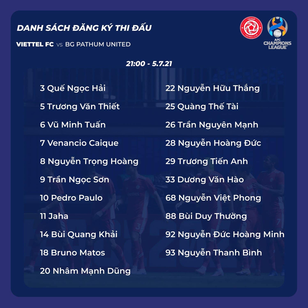 Lá chắn thép vắng mặt, mục tiêu phục hận đội bóng Thái Lan của Viettel bị đe dọa - Ảnh 1.