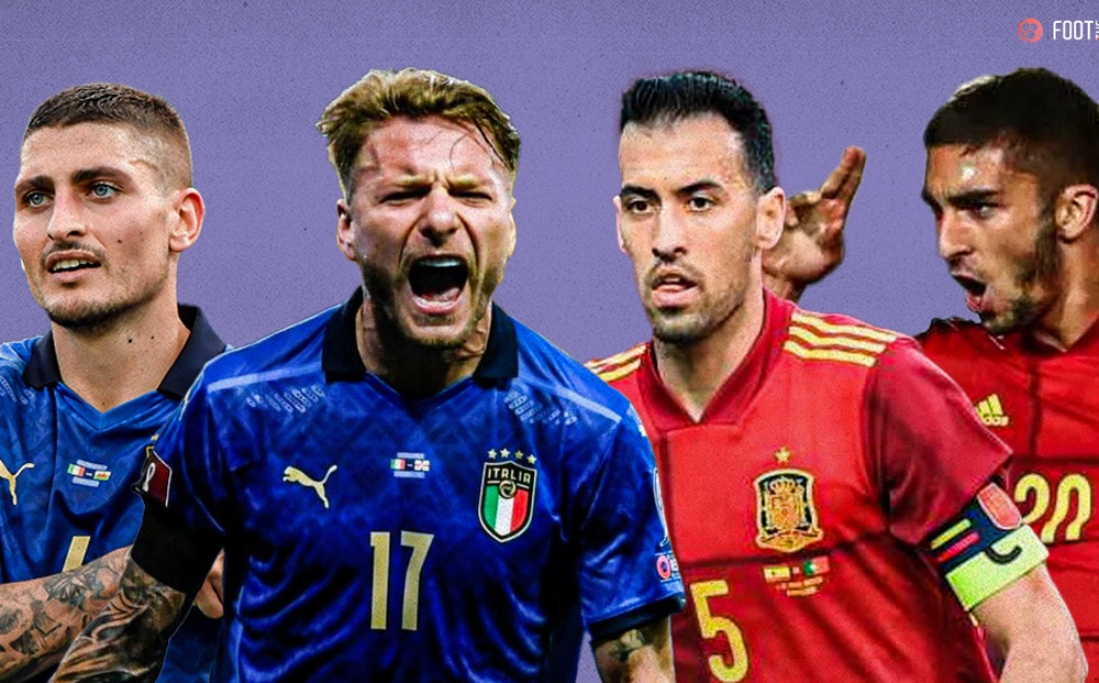 Xem TRỰC TIẾP Italia vs Tây Ban Nha ở đâu, kênh nào?
