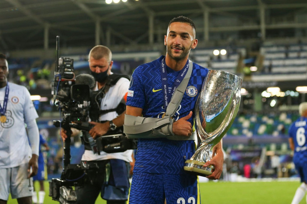 Cầu thủ Chelsea tung hô thủ môn Kepa sau khi giành danh hiệu Siêu cúp Châu Âu - Ảnh 16.