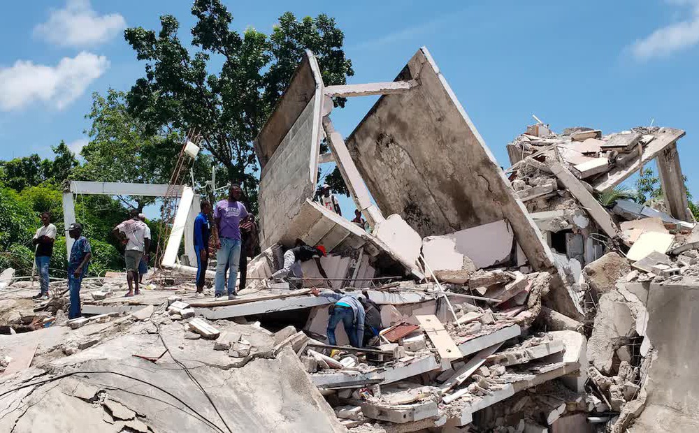 Động đất 7,2 độ rung chuyển Haiti: Hàng trăm người thiệt mạng, mất tích; Thủ tướng tuyên bố tình trạng khẩn cấp