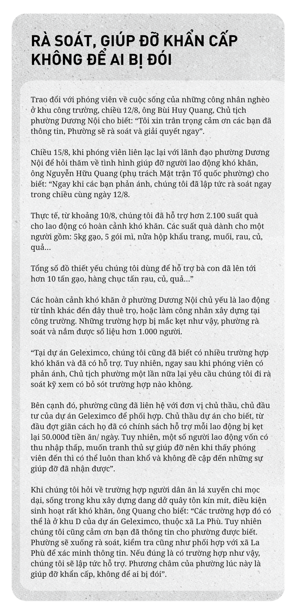 Lao động nghèo giữa đại dịch ở Thủ đô: Hái rau dại để ăn, 8 người ngày chia nhau 4 suất cơm - Ảnh 16.