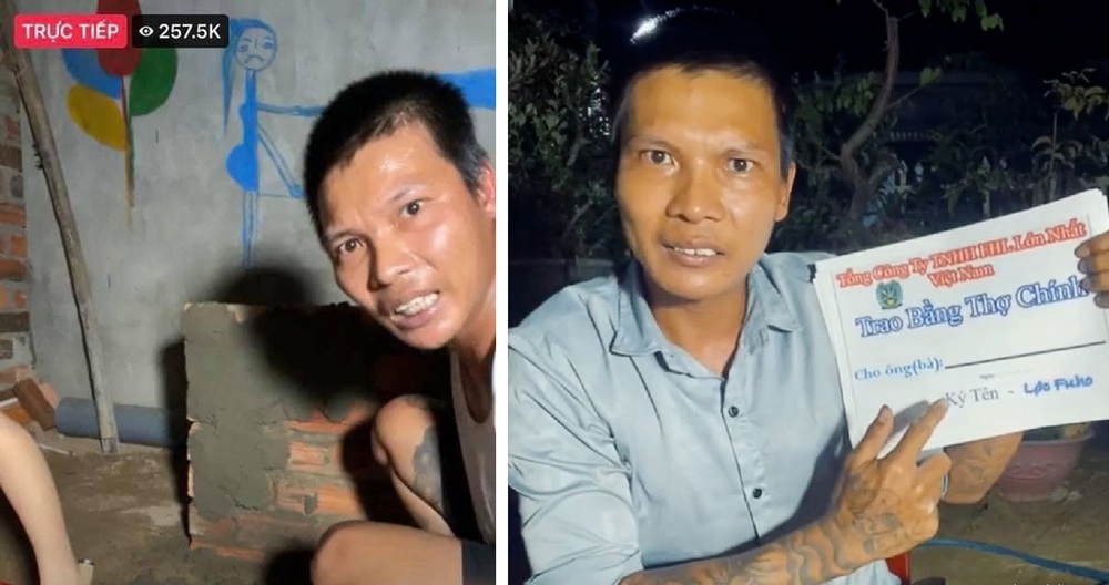 9X phụ hồ kiếm trăm triệu/tháng, đổi đời nhờ dạy trộn vữa, lập kỷ lục hơn CEO Phương Hằng - Ảnh 1. 9X phụ hồ kiếm trăm triệu/tháng, đổi đời nhờ dạy trộn vữa, lập kỷ lục hơn CEO Phương Hằng - Ảnh 1.