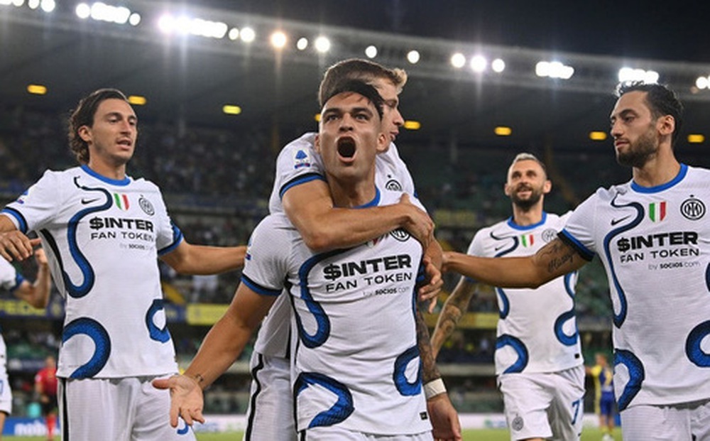 Inter xuất sắc lội ngược dòng đánh bại Verona với tỷ số 3-1