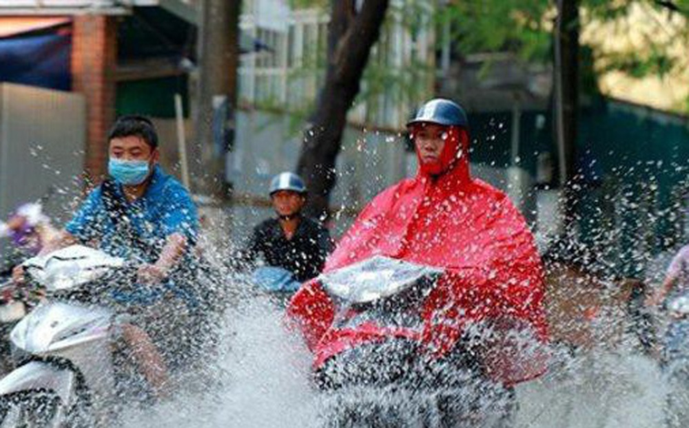 Thời tiết ngày 14/9: Hà Nội đón mưa dông