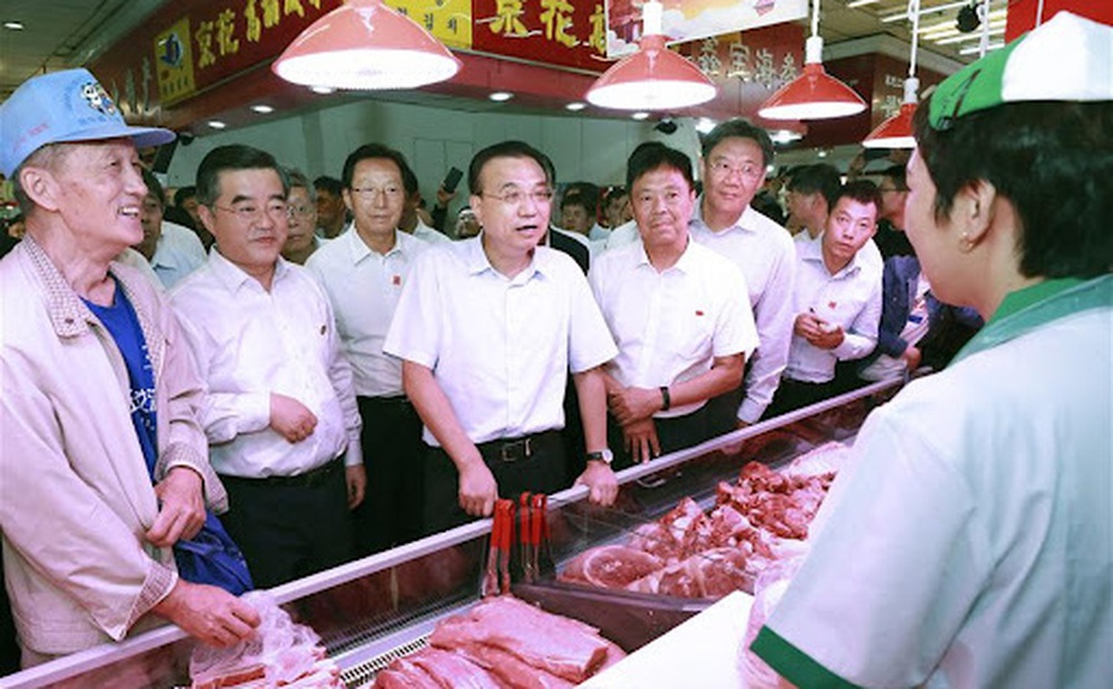 Biến động mạnh về giá thịt lợn ở Trung Quốc