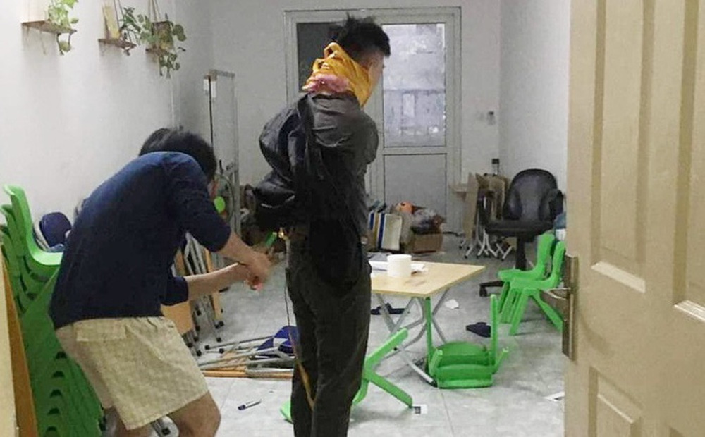 NÓNG: Bắt 1 nghi phạm trong vụ trói tay chủ nhà cướp điện thoại ở chung cư HH Linh Đàm
