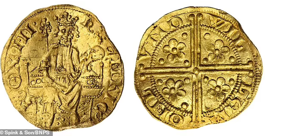 Phát hiện đồng tiền vàng đầu tiên của nước Anh đúc từ năm 1257 - Ảnh 2.