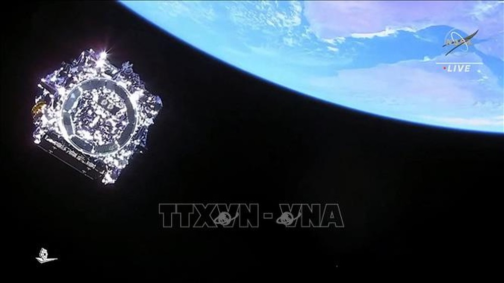 Kính viễn vọng không gian James Webb đã tới quỹ đạo mong muốn - Ảnh 1.