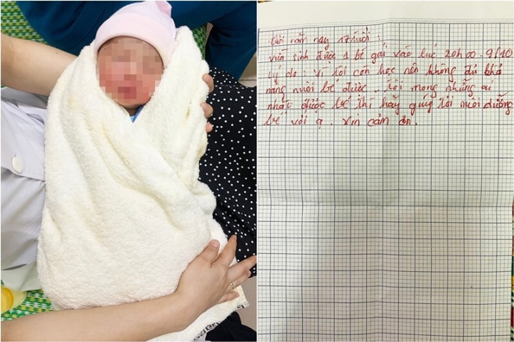 Quảng Nam: Người mẹ 17 tuổi bỏ lại con gái sơ sinh ở trung tâm y tế - Ảnh 1.