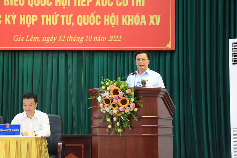 Bí thư Đinh Tiến Dũng: Tôi trăn trở về câu Hà Nội không vội được đâu - Ảnh 1. Bí thư Đinh Tiến Dũng: Tôi trăn trở về câu Hà Nội không vội được đâu - Ảnh 1.
