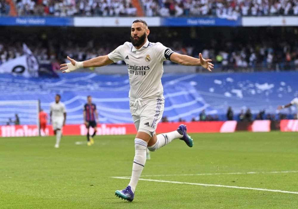 Trực tiếp bóng đá Real Madrid 1-0 Barcelona: Benzema ghi bàn sớm - Ảnh 1.