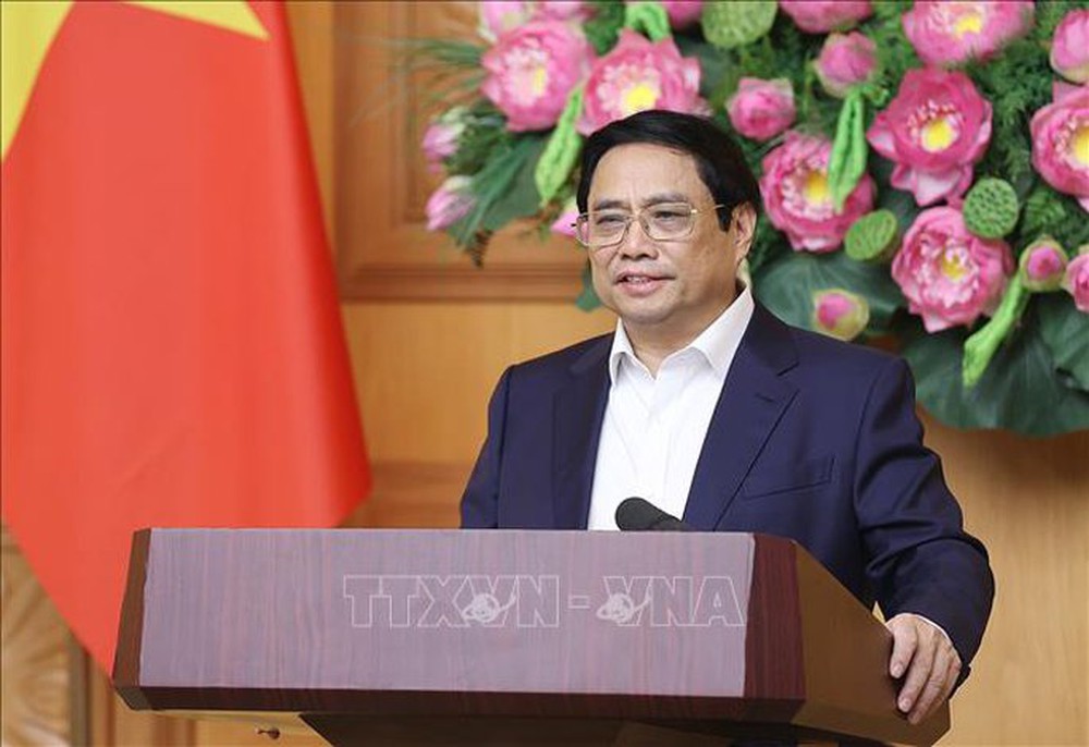 Thủ tướng Phạm Minh Chính gặp mặt lãnh đạo các ngân hàng - Ảnh 2. Thủ tướng Phạm Minh Chính gặp mặt lãnh đạo các ngân hàng - Ảnh 2.