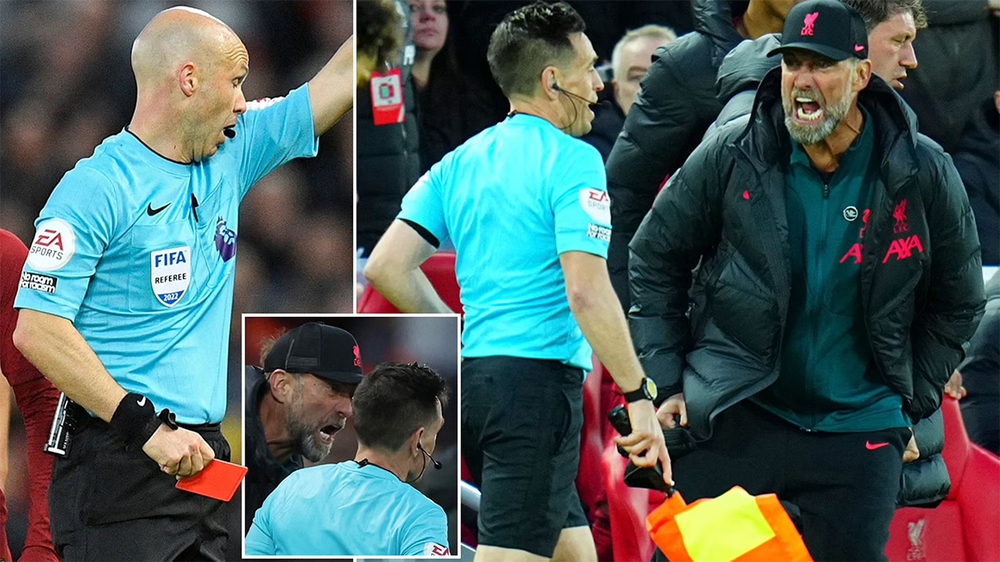 Juergen Klopp: Tôi nhận thẻ đỏ là xứng đáng, nhưng…