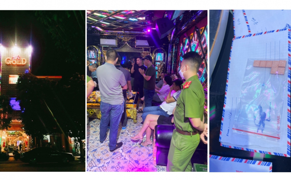 Triệt phá nhóm đối tượng tổ chức “bay lắc” trong quán karaoke - Ảnh 1.