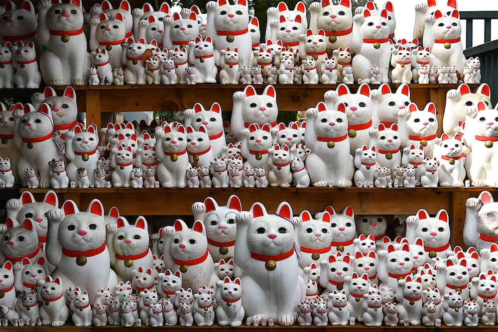 Nguồn gốc và ý nghĩa bất ngờ của chú mèo vẫy khách cầu may nổi tiếng trong văn hóa Nhật Bản - Ảnh 1.
