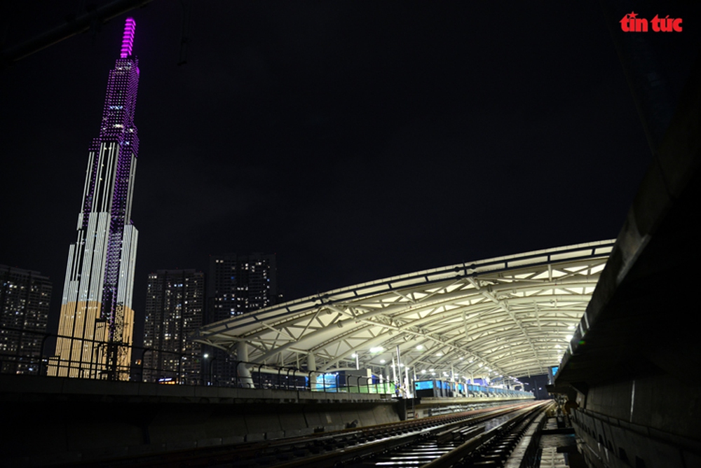 Ngắm kiến trúc độc đáo của nhà ga metro Tân Cảng - Ảnh 14.