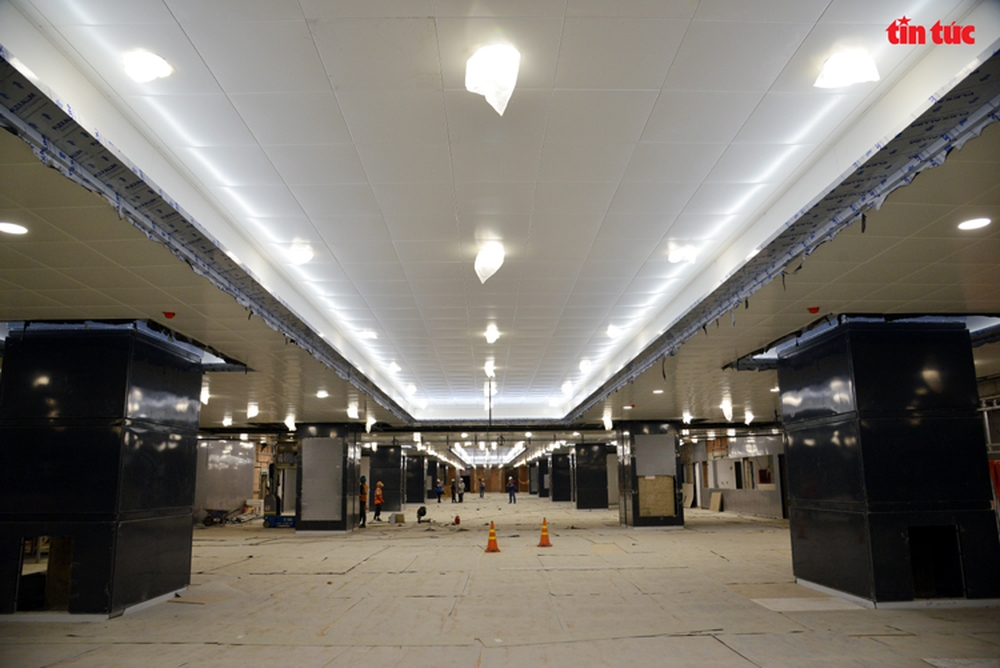 Ngắm kiến trúc độc đáo của nhà ga metro Tân Cảng - Ảnh 9.